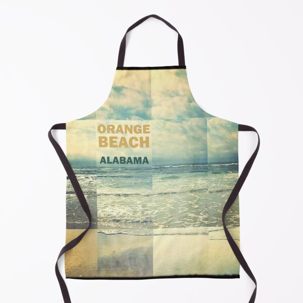 Item preview, Orange Beach retro collage designed and sold by planet99design.