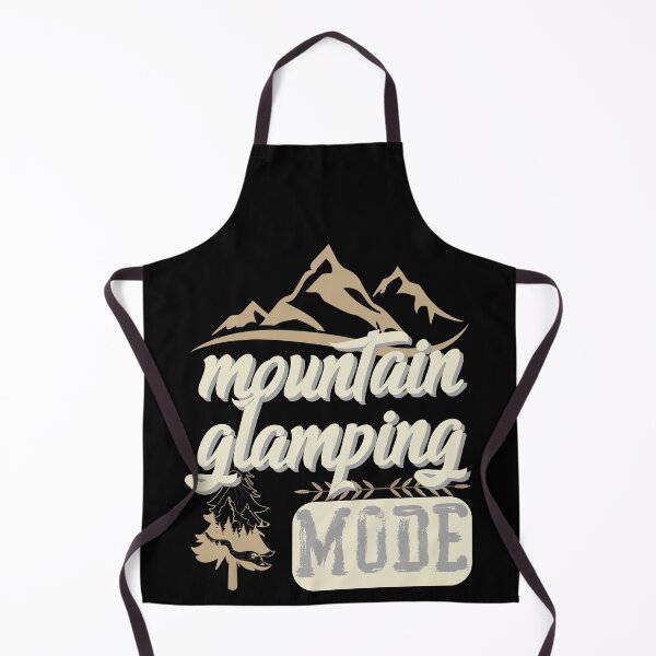 Item preview, mountain glamping mode, forest river sun inside tree pine designed and sold by movie-popcorn.