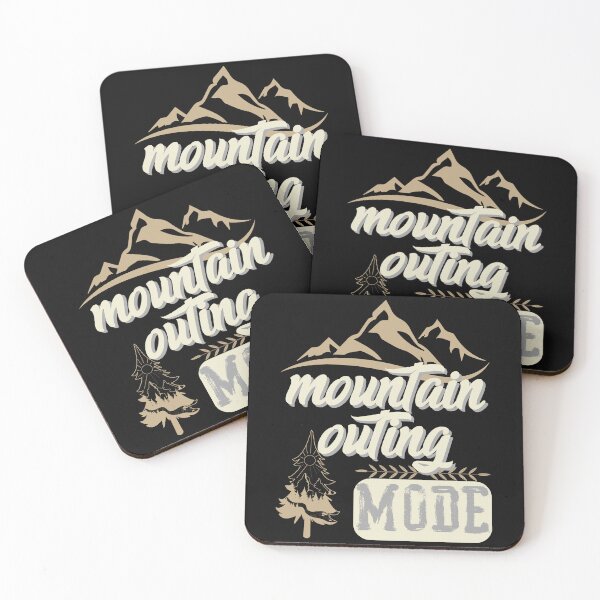 Item preview, mountain outing mode, forest river sun inside tree pine designed and sold by movie-popcorn.