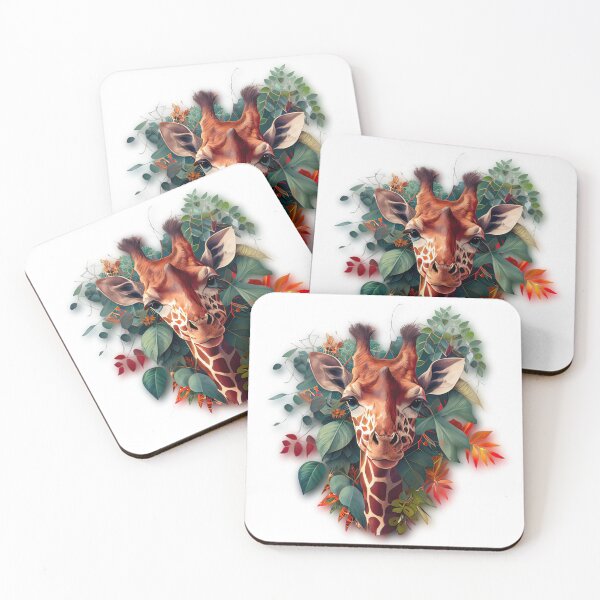 Item preview, Giraffe Amongst the Treetops designed and sold by PearBird.