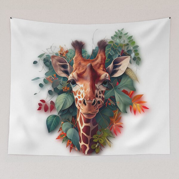 Item preview, Giraffe Amongst the Treetops designed and sold by PearBird.