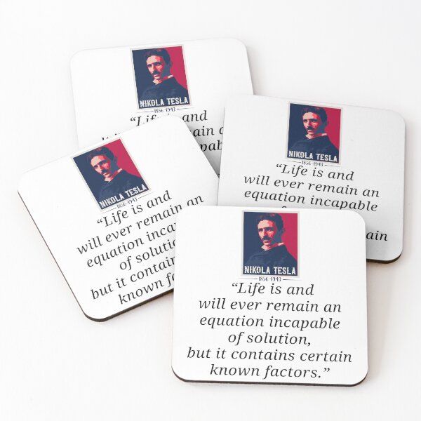 Item preview, Tesla quotations, quotes by Nikola Tesla  designed and sold by HomeCoquette.