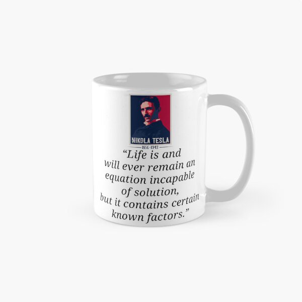 Item preview, Tesla quotations, quotes by Nikola Tesla  designed and sold by HomeCoquette.