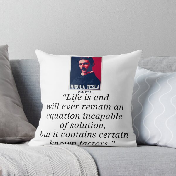 Item preview, Tesla quotations, quotes by Nikola Tesla designed and sold by HomeCoquette.