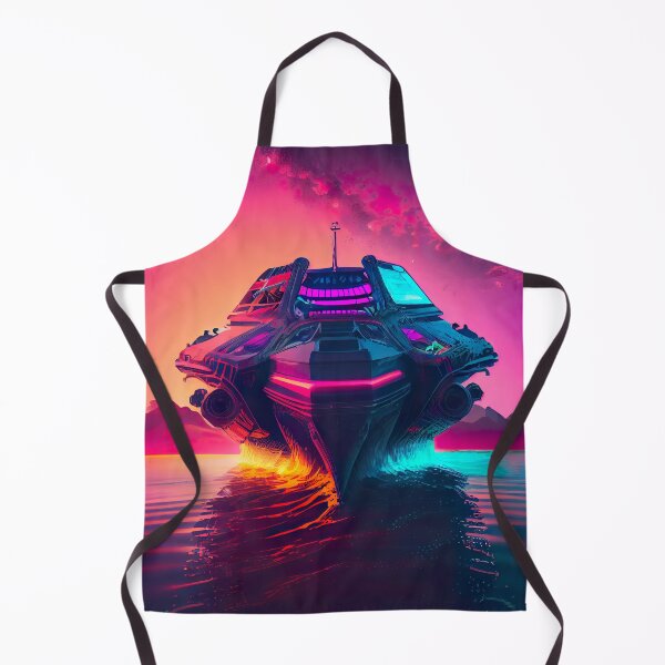 Item preview, futuristic ship, cyberpunk designed and sold by dopelydesign.