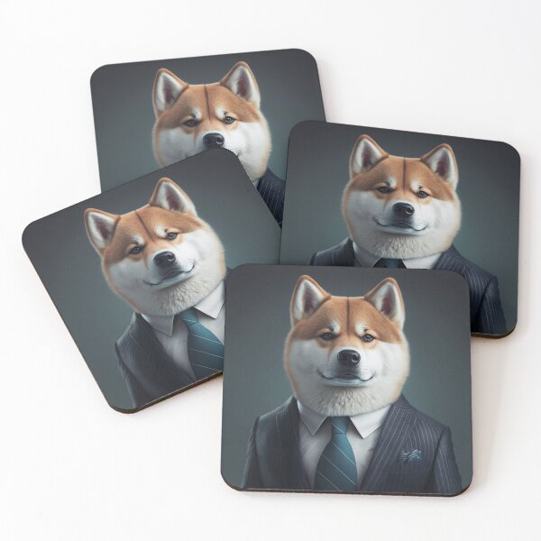 Item preview, Akita in a Suit Happy at Work designed and sold by IllReputes.