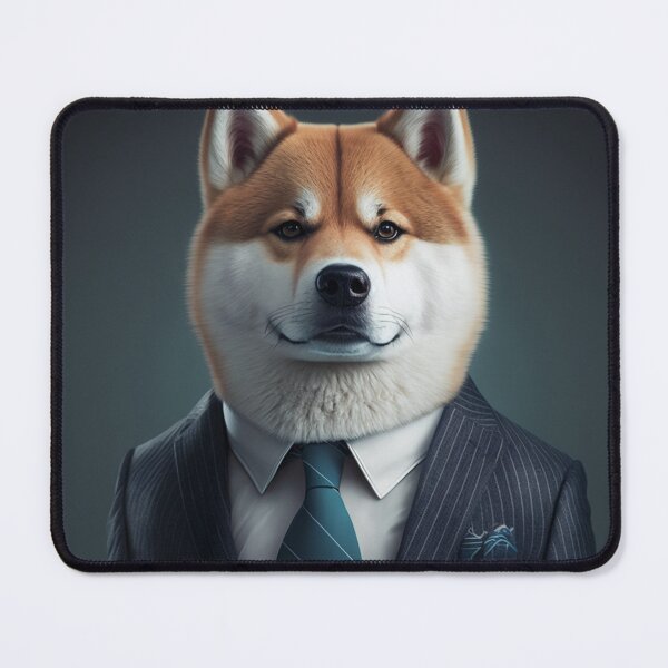 Item preview, Akita in a Suit Happy at Work designed and sold by IllReputes.
