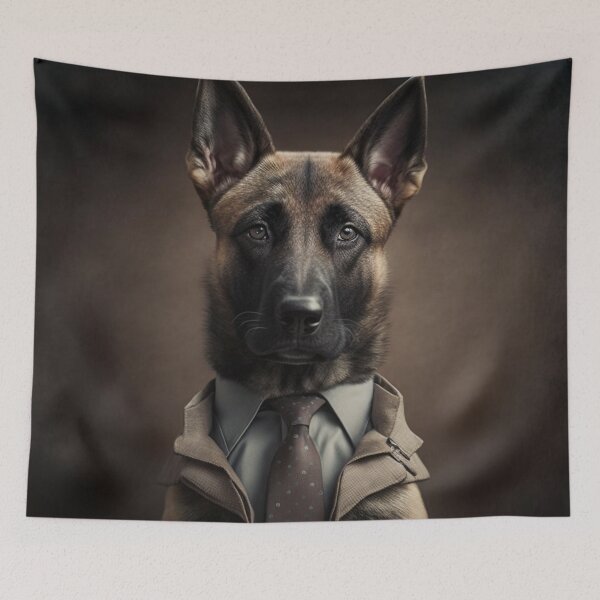 Item preview, Belgian Malinois in a Suit designed and sold by IllReputes.