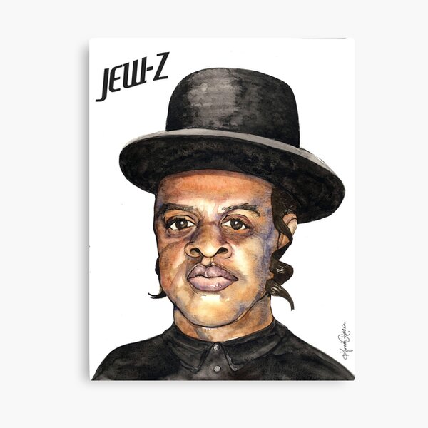 Jew-Z Hanukkah Print Canvas Print