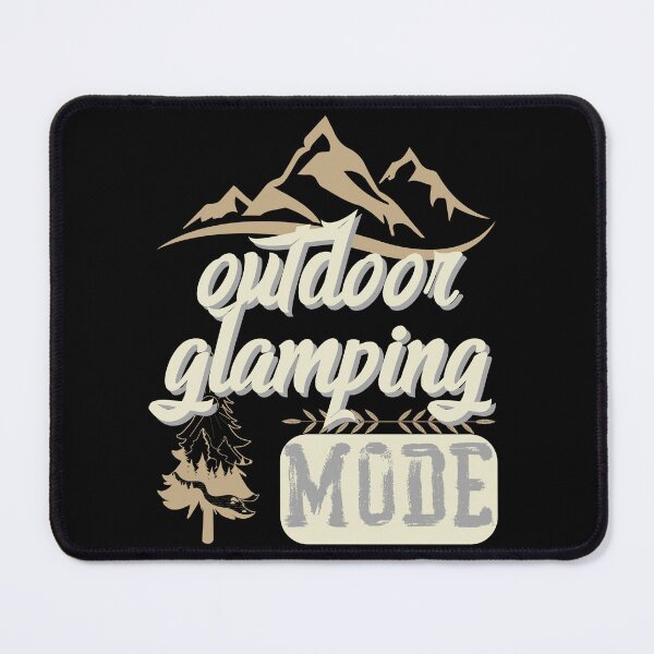 Item preview, outdoor glamping mode, forest river sun inside tree pine designed and sold by movie-popcorn.