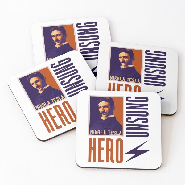 Item preview, Unsung hero Nikola Tesla vintage design, quotes by Nikola Tesla  designed and sold by HomeCoquette.