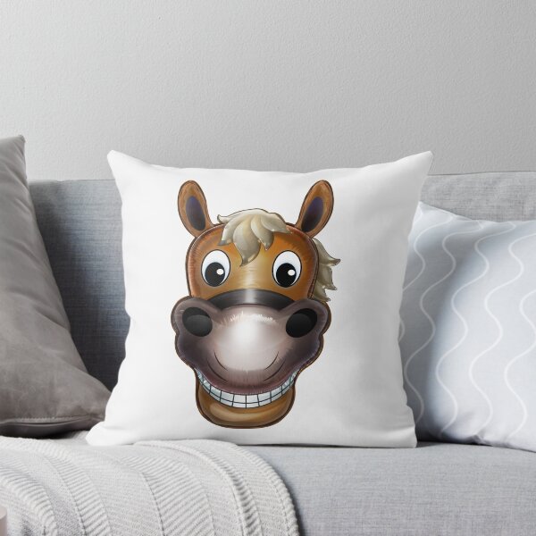 Item preview, Happy Horse Face Cartoon Character designed and sold by Gotcha29.