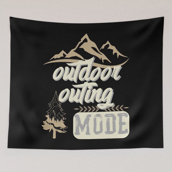 Item preview, outdoor outing mode, forest river sun inside tree pine designed and sold by movie-popcorn.