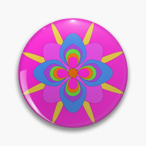 Item preview,  Bright flower ornament, mandala, multicolored, shining designed and sold by IrinaIhnatieva.