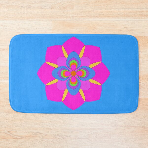 Item preview,  Bright flower ornament, mandala, multicolored, shining designed and sold by IrinaIhnatieva.