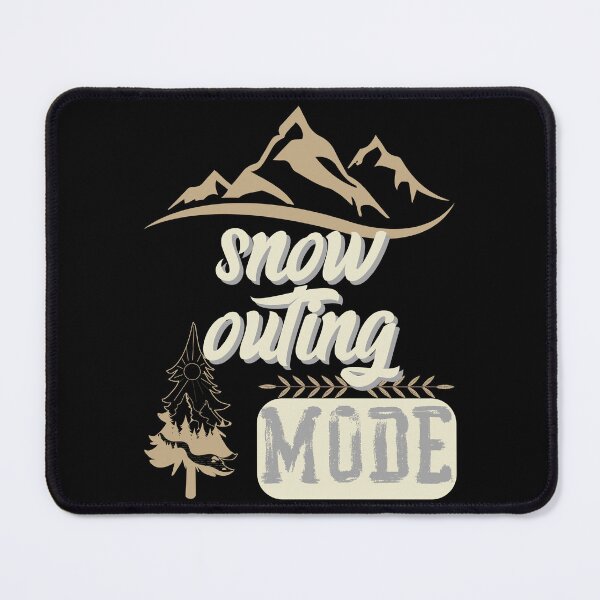 Item preview, snow outing mode, forest river sun inside tree pine designed and sold by movie-popcorn.