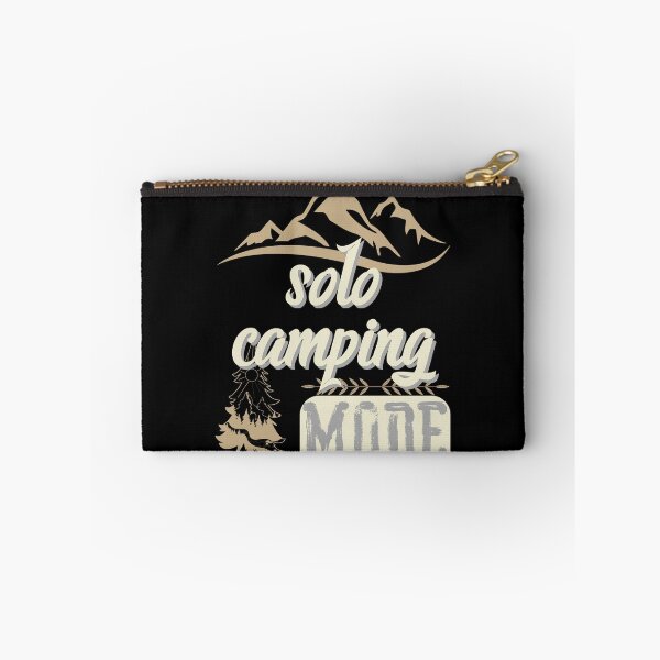 Item preview, solo camping mode, forest river sun inside tree pine designed and sold by movie-popcorn.
