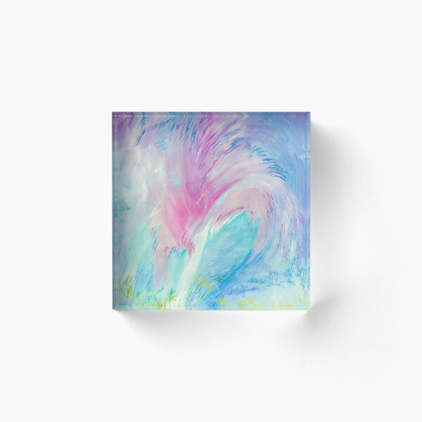 Item preview, Pastel Abstract Mixed-Media Painting designed and sold by MNDesign.