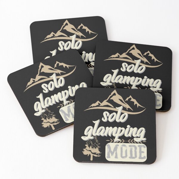 Item preview, solo glamping mode, forest river sun inside tree pine designed and sold by movie-popcorn.