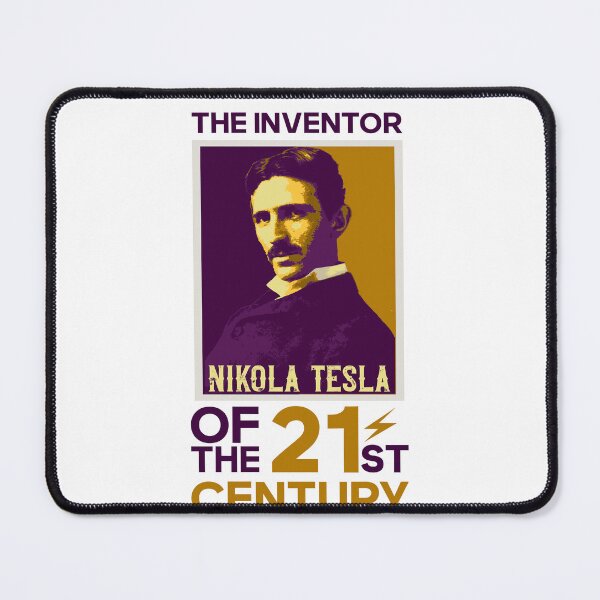Item preview, The inventor of the 21st century, quotes by Nikola Tesla  designed and sold by HomeCoquette.
