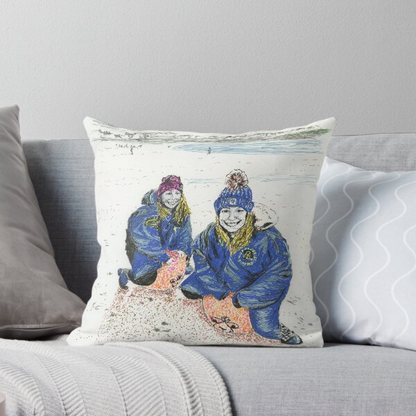 Item preview, Space Hoppers on Main Bay, Bae Trearddur Bay, Ynys Môn Anglesey North Wales designed and sold by LymphomaLass.