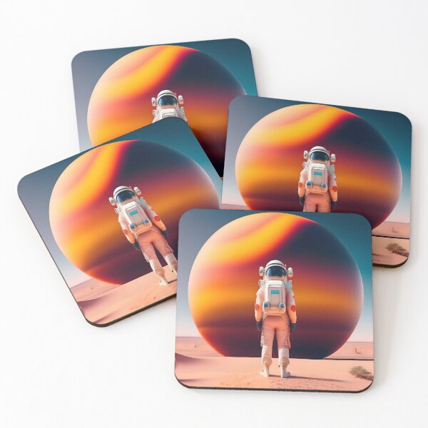 Item preview, An elegant astronaut in the mars "the red planet" designed and sold by treasurehives.