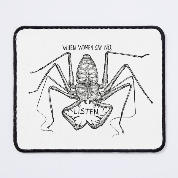 Item preview, Feminist Amblypygid designed and sold by pillarsalt.