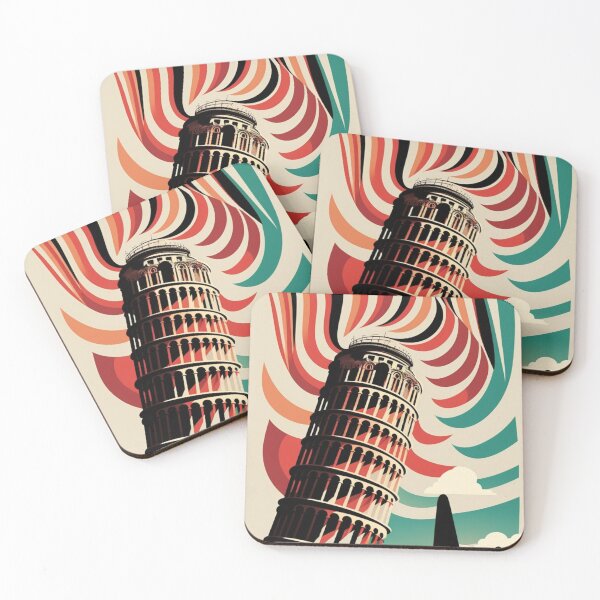 Item preview, Leaning Tower of Pisa designed and sold by Cheese Design Studio.