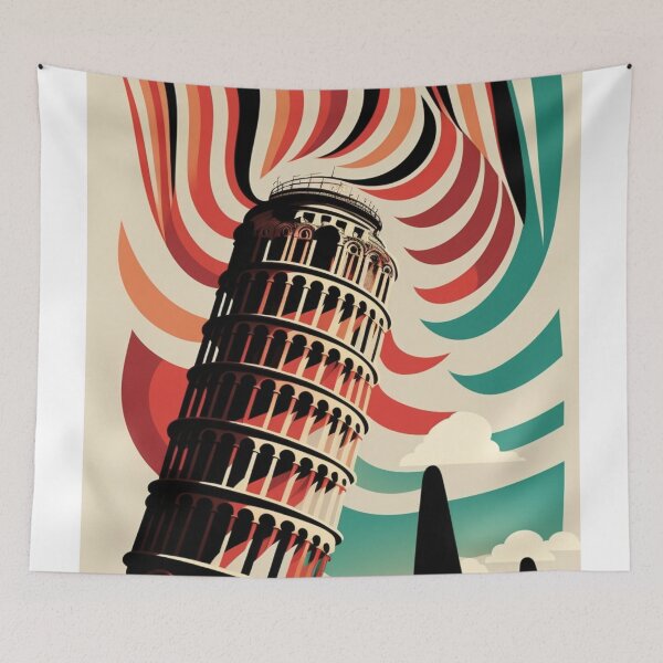 Item preview, Leaning Tower of Pisa designed and sold by Cheese Design Studio.