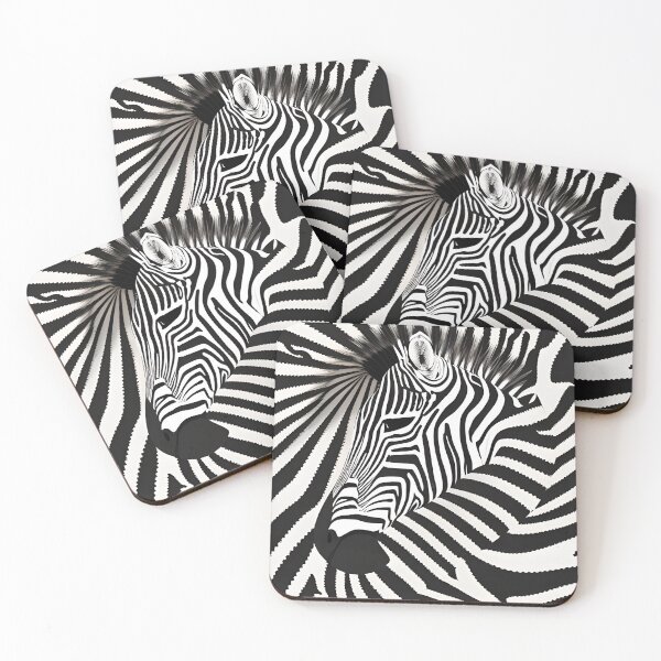 Item preview, Zebra black and white pattern  designed and sold by Goatonfire.