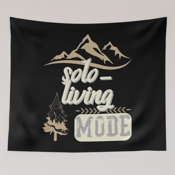 Item preview, solo- living mode, forest river sun inside tree pine designed and sold by movie-popcorn.