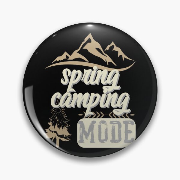 Item preview, spring camping mode, forest river sun inside tree pine designed and sold by movie-popcorn.