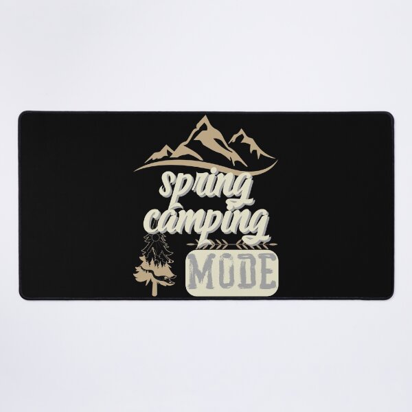 Item preview, spring camping mode, forest river sun inside tree pine designed and sold by movie-popcorn.