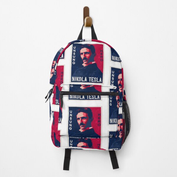 Item preview, Unsung hero Nikola Tesla retro design, quotes by Nikola Tesla designed and sold by HomeCoquette.