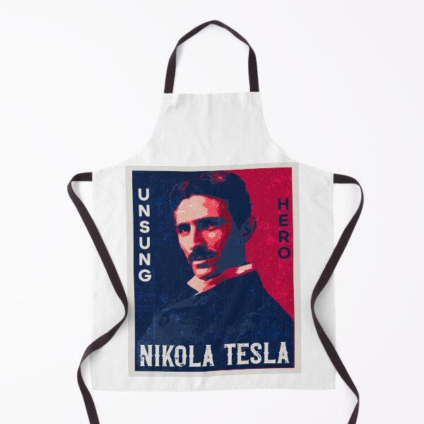 Item preview,  Unsung hero Nikola Tesla retro design, quotes by Nikola Tesla  designed and sold by HomeCoquette.