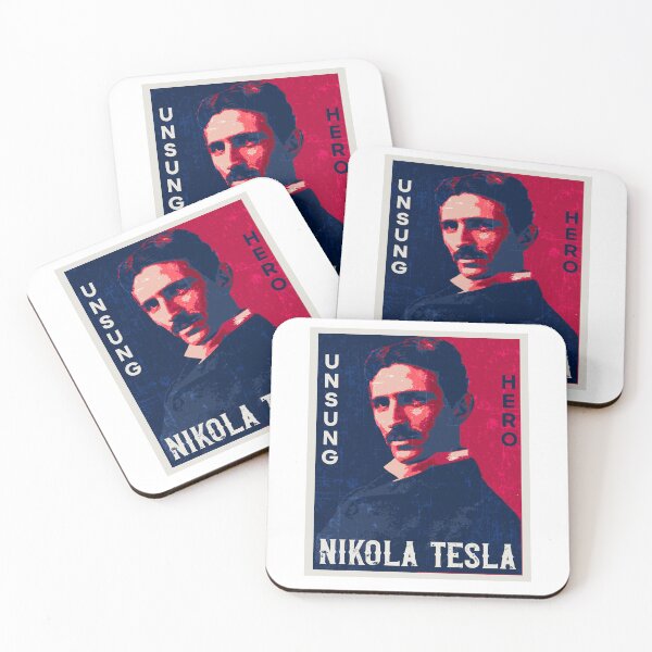 Item preview,  Unsung hero Nikola Tesla retro design, quotes by Nikola Tesla  designed and sold by HomeCoquette.