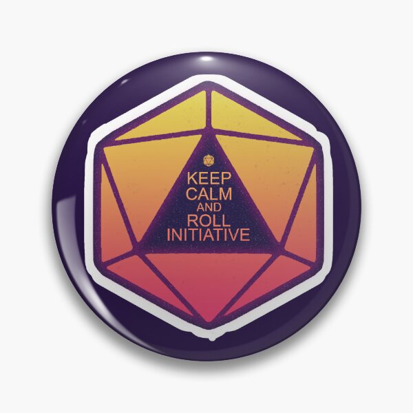 Item preview, Keep Calm and Roll Initiative designed and sold by AurumMiniatures.