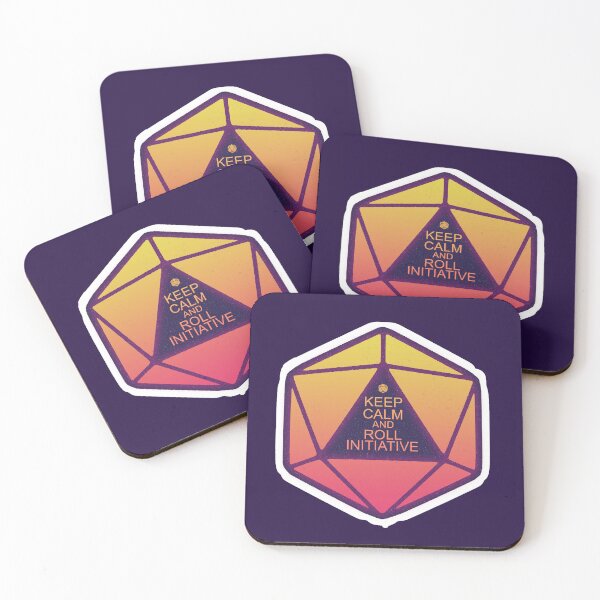 Item preview, Keep Calm and Roll Initiative designed and sold by AurumMiniatures.