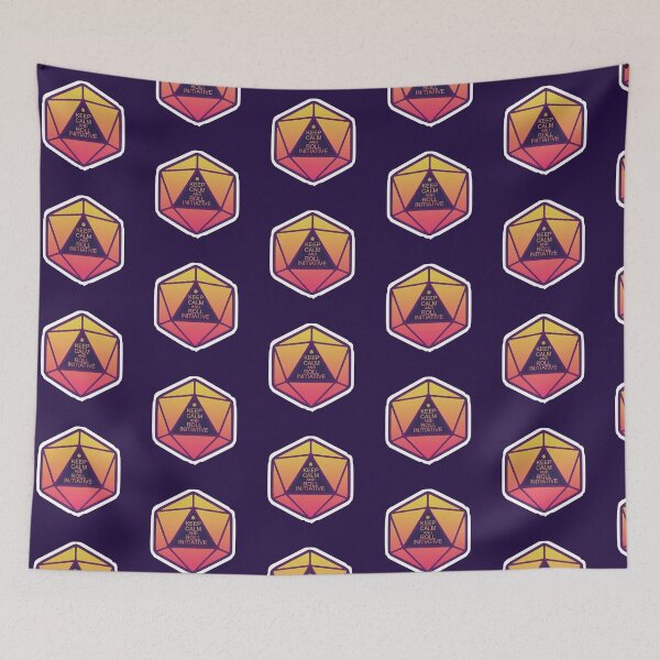 Item preview, Keep Calm and Roll Initiative designed and sold by AurumMiniatures.