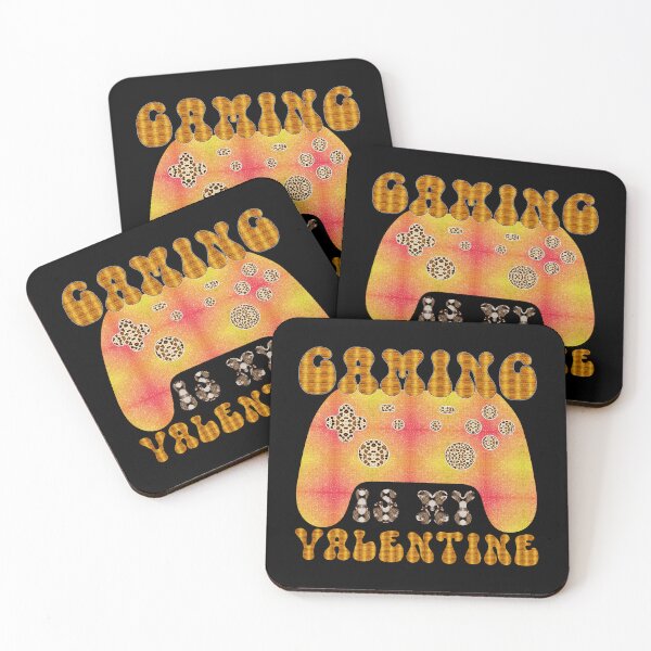 Item preview, Gaming Is My Valentine Gold designed and sold by SamuraiGaming.