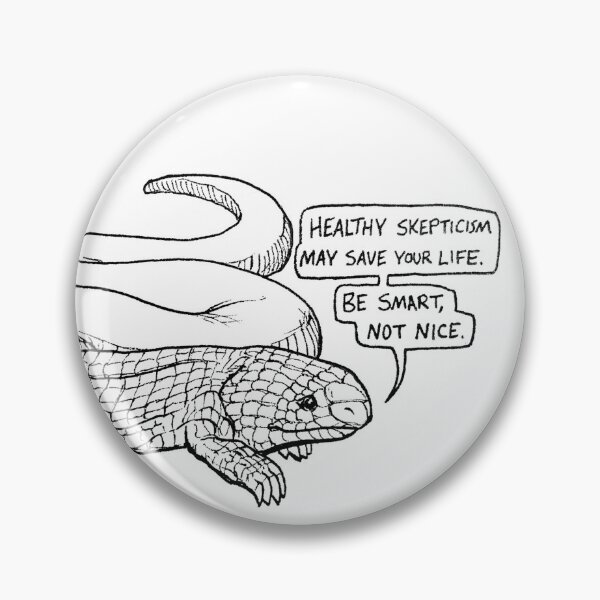 Item preview, Skeptical Mexican Mole Lizard designed and sold by pillarsalt.