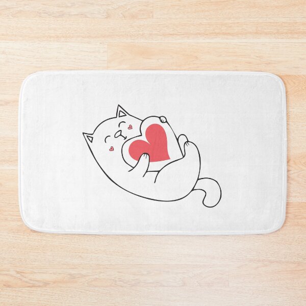 Item preview, Valentines Day Cute Kitten designed and sold by VIKING  PROJECT.