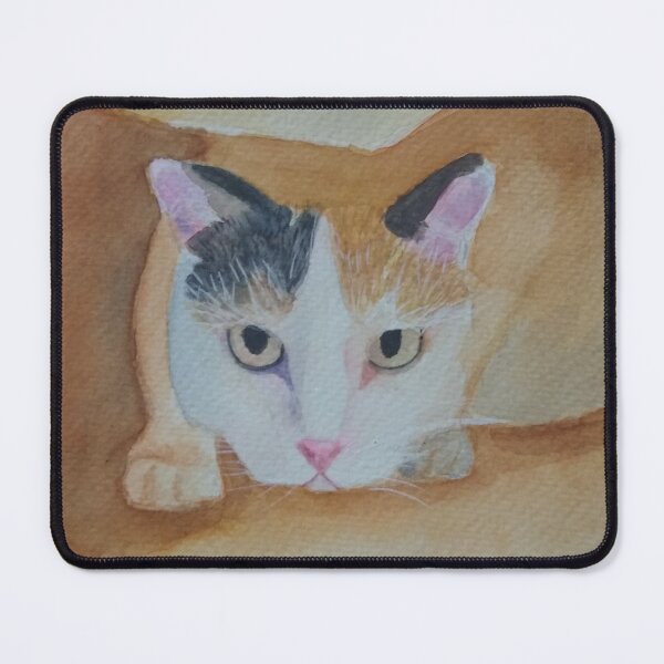 Item preview, Kitty cat in a paper bag painted in watercolor  designed and sold by SanMould.