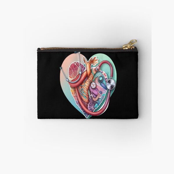 Item preview, Girls Women Nurses Valentine Hearts Stethoscope designed and sold by laurateamart.