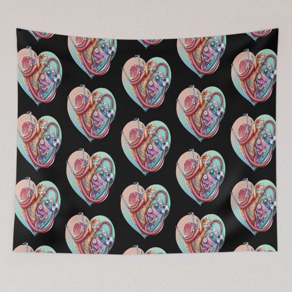 Item preview, Girls Women Nurses Valentine Hearts Stethoscope designed and sold by laurateamart.