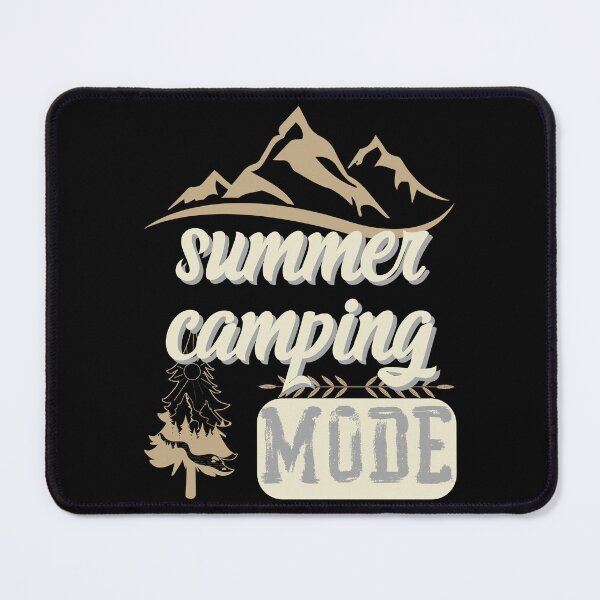 Item preview, summer camping mode, forest river sun inside tree pine designed and sold by movie-popcorn.