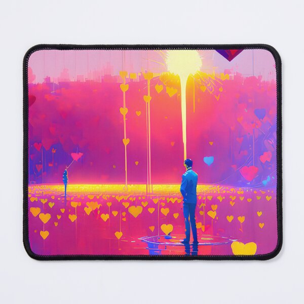 Item preview, Couple in a Lake of Hearts, Valentine's Day Card designed and sold by FewBits.