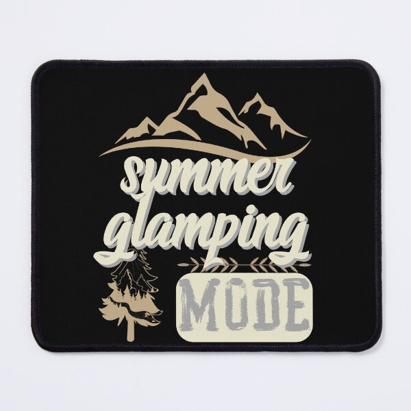 Item preview, summer glamping mode, forest river sun inside tree pine designed and sold by movie-popcorn.