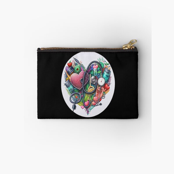 Item preview, Girls Women Nurses Valentine Hearts Stethoscope designed and sold by laurateamart.
