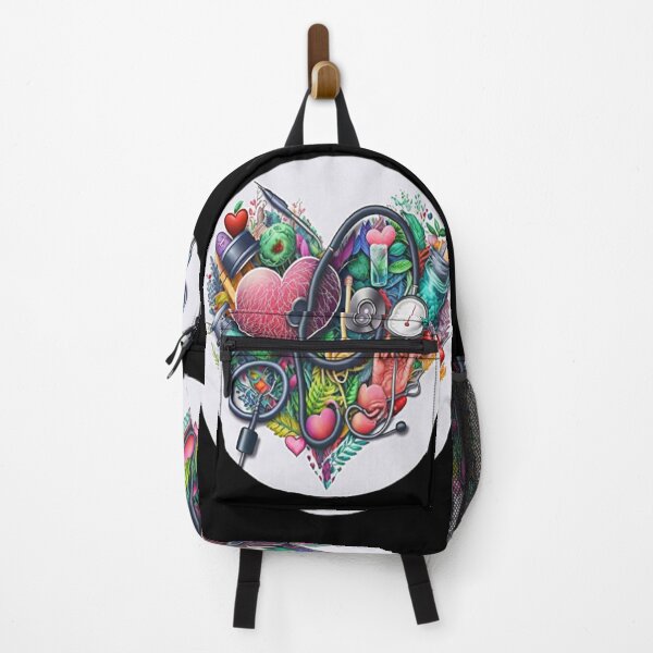 Item preview, Girls Women Nurses Valentine Hearts Stethoscope designed and sold by laurateamart.